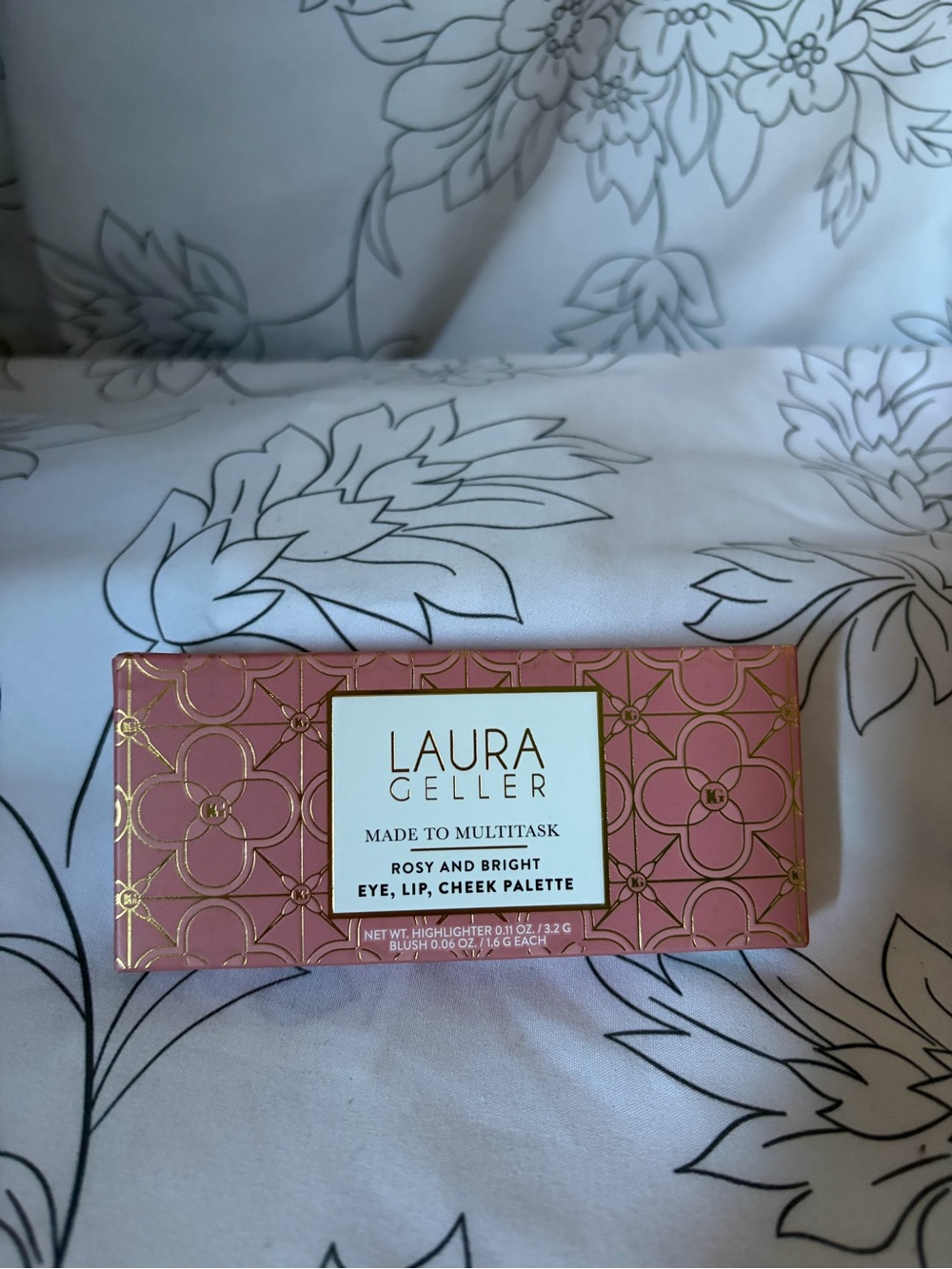 Laura Geller Rosy and Bright Palette - Pink and Gold